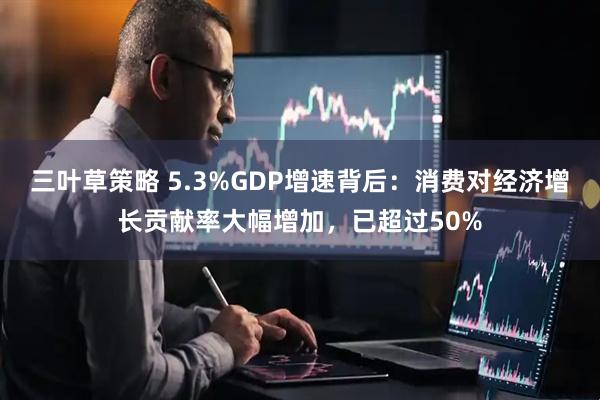 三叶草策略 5.3%GDP增速背后：消费对经济增长贡献率大幅增加，已超过50%