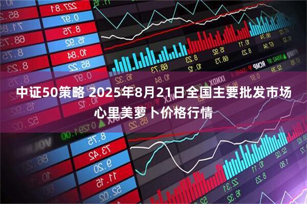 中证50策略 2025年8月21日全国主要批发市场心里美萝卜价格行情
